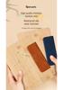 Personalized Bamboo Grain A5 Notebook with Magnetic Buckle - Thickened Pages and Logo Printing Available