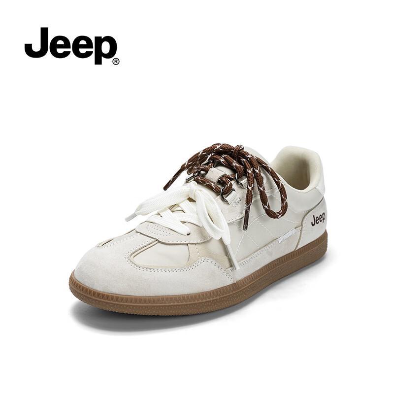 Jeep Women's Casual German Trainer Sneakers