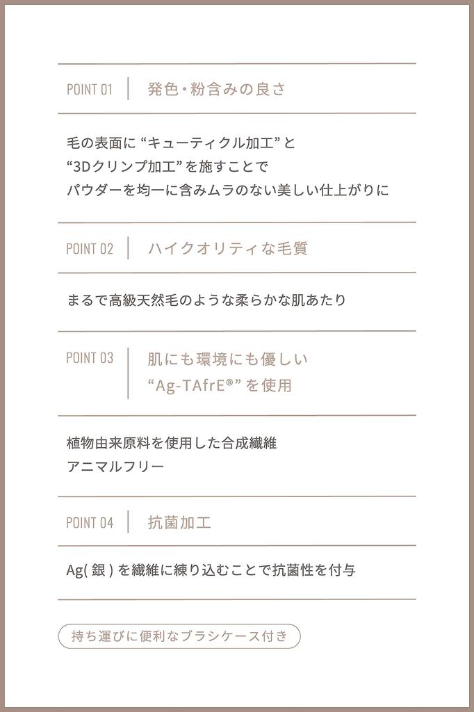 Ririmew Sharpness Brush Brush Produced by Rino [Cosmetics/Makeup Sashihara]