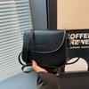 Solid Color Fashion Shoulder Messenger Bag Women's Winter New Simple and Popular Small Square Bag