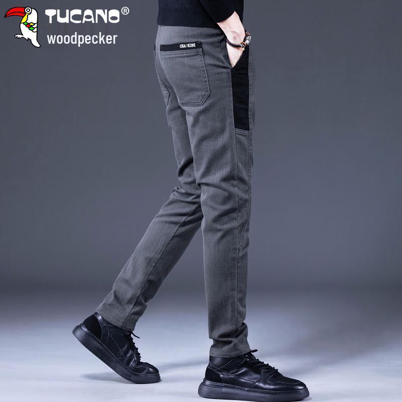 TUCANO Men's Straight-Leg Stretch Casual Pants