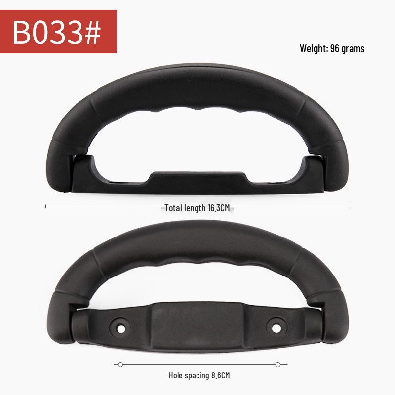 Aluminium-Trolley-Koffer Koffergriff: Hartschalen-Zubehör für Reisegepäck.