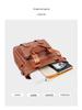 2025 Retro Soft Leather Mom Bag: Large Capacity Casual Tote and Crossbody