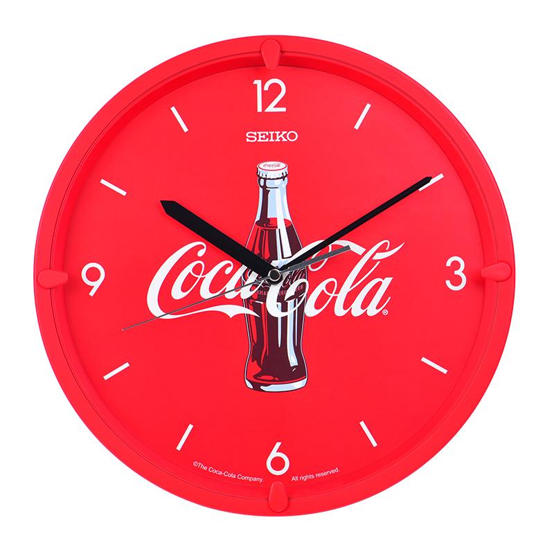 

SEIKO Sweeping Seconds Movement Polyester Plastic Wall Clock Unisex Red QHA901R QHA901R QHA901R