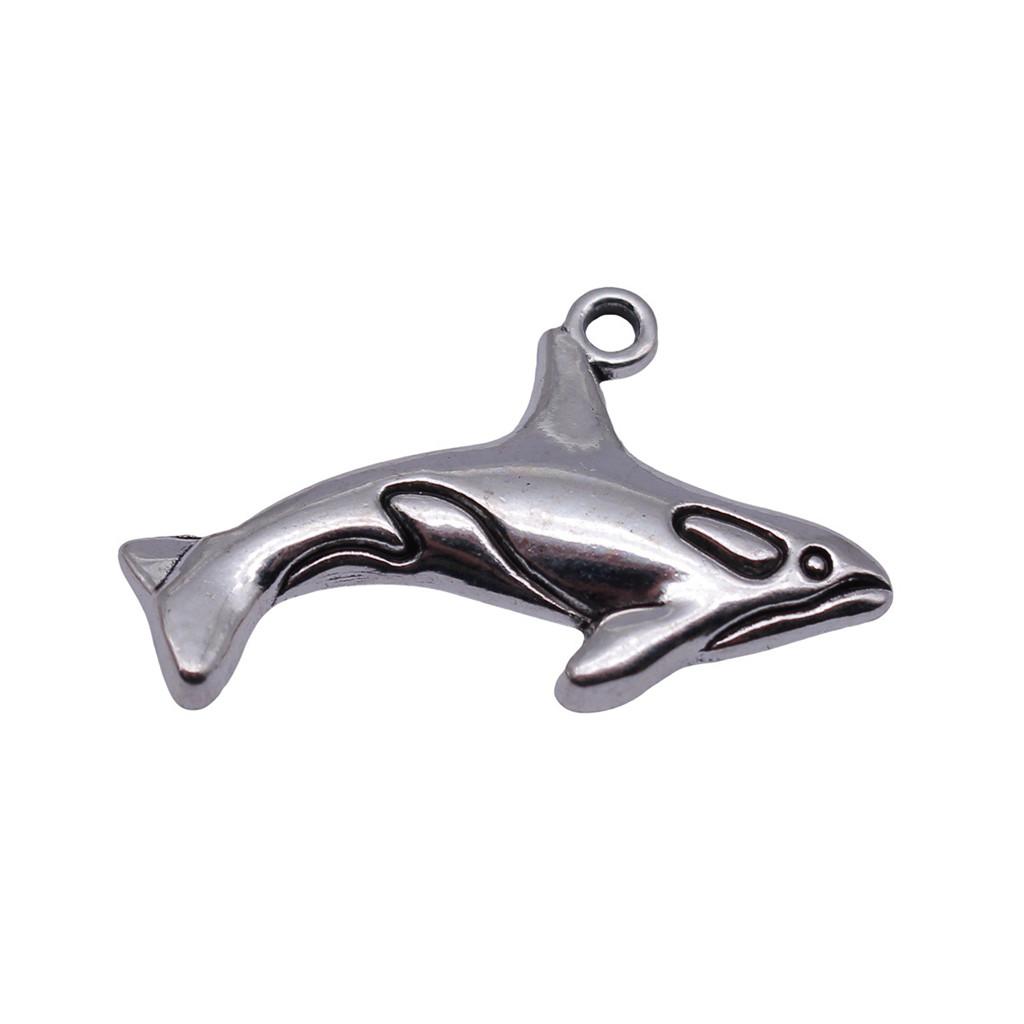 Mermaid Tail Charms Alloy Pendants For Ocean Themed Jewelry Making