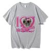 Cute I Love My Girlfriend Sad Hamster T Shirts Funny UnisexWomen Clothing Harajuku Aesthetic Tshirt Unisex Streetwear Tops