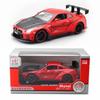 Gtr Alloy R35 Car Model 132 With Light Sound Open Doors For Gift Kids