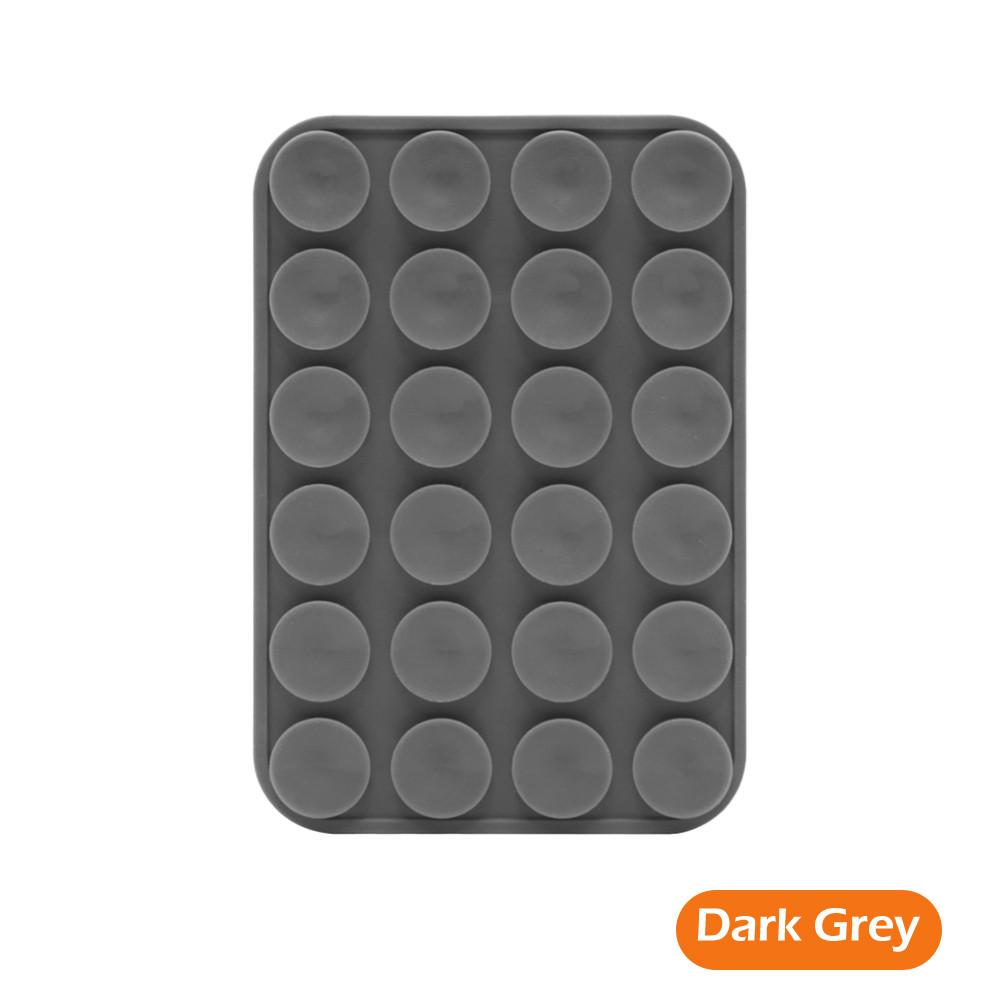 

HdoorLink Silicone Magnetic Mobile Phone Suction Cup Holder For iOS 12 13 14 15 16 Suction Pad For Mag--safe Phone Holder Fixed Pad gray