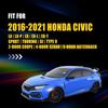 Clear Switchback Sequential Signal LED Side Marker Lights For 16-21 Honda Civic