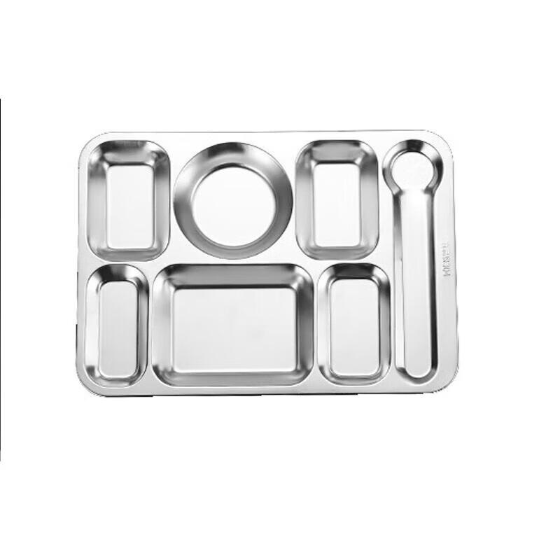 Thick 304 Stainless Steel Cafeteria Tray