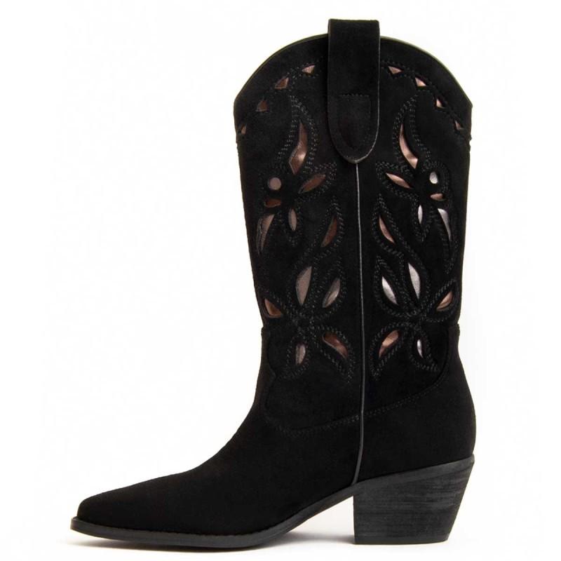 Bota De Tacón Para Mujer.  Montevita  Tejan  96678