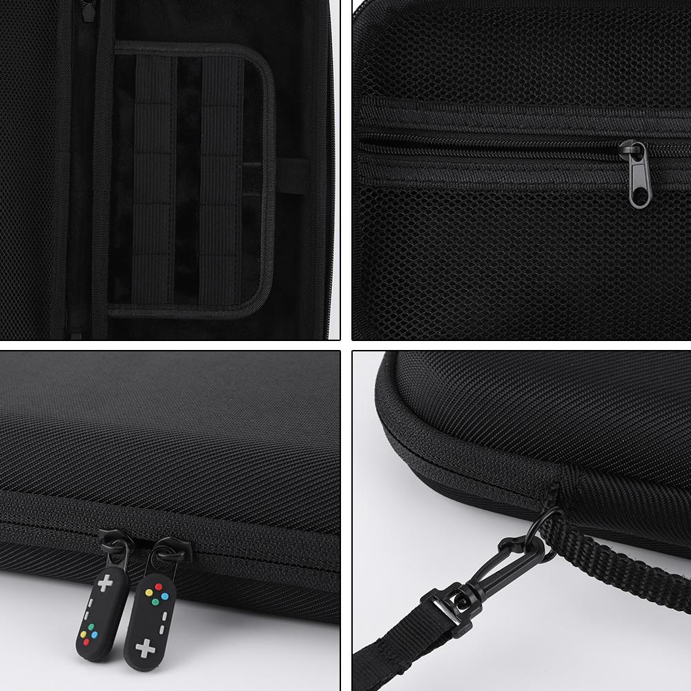 EVA Carrying Case for Switch 2 Game Conslole Case Shockproof Anti-scratch Protective Travel Bag with 10 Game Card Holder