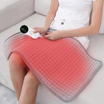 Heating Pad With Auto Shut Off 12X24 Inch Heated Pads For Back Support And Cramps Comfort Fast Heat Technology & Washable Fabric