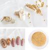 1 Box Exquisite Nail Easy Decorations Sturdy Manicure Paste Beautiful Trendy DIY Metal Steel Bead