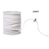 A60Z2 Roll 200Feet/61Meter White Candle Wick Cotton Candle Woven Wick For DIY Candle Making Material Smokeless Wax Coremay