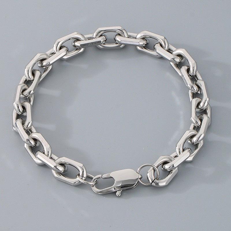 Feito à Mão Diy Fivela Japonesa Fivela Lagosta Guarnição Pulseira Corrente O Fivela Ot Aço Inoxidável Colar Masculino E Feminino