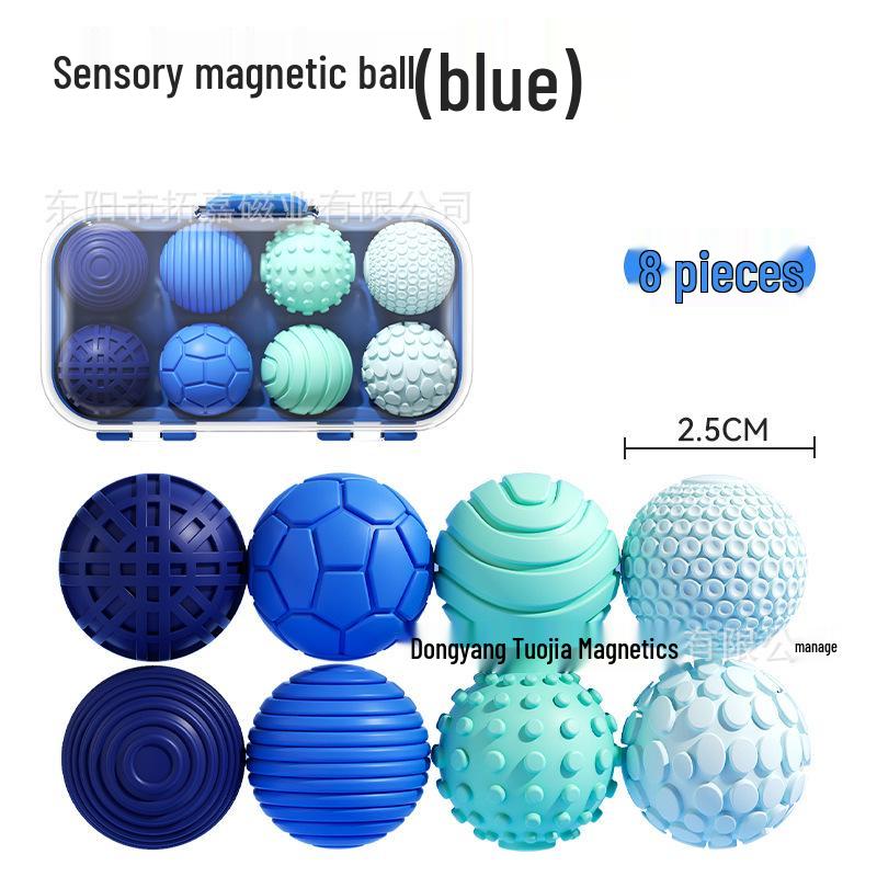 Magnetic Sensory Silicone Ball Stress Toy