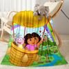 Dora Explorer Blanket Soft Warm Cozy Perfect for Picnics Couch Office All-Season Use Warmthful Decor Ideal Gift for Friends Family Couples Picnic