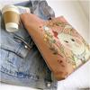 Canvas Bags Handbag For Women Shopper Cute Cat Shopping Tote Bag With Zipper Designer Bag Japanese Style Cartoon Large Shoulder Bags