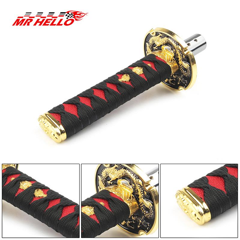 Samurai JDM Manual Gear Shift Knob - Personalized Car Modification Accessory