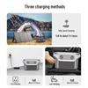 220V Portable Solar Power Supply: 2000W Large Capacity for Household Emergency & Lighting