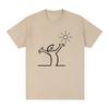 La Linea Sun Kawaii T-Shirt Baumwolle Herren T-Shirt Neues TEE T-SHIRT Damenoberteile