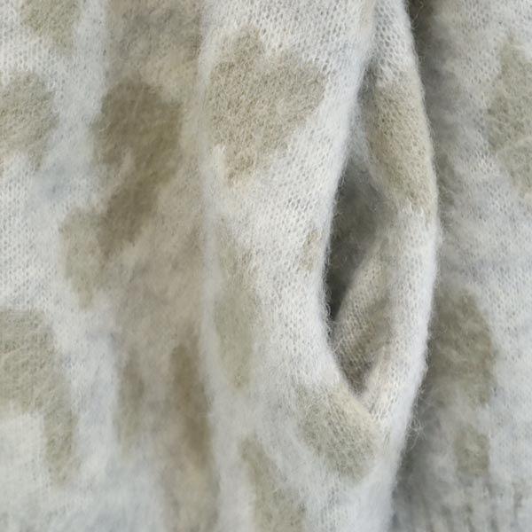 kei shirahata Mohair Blend Overall handle Long sleeve cardigan F Women Used