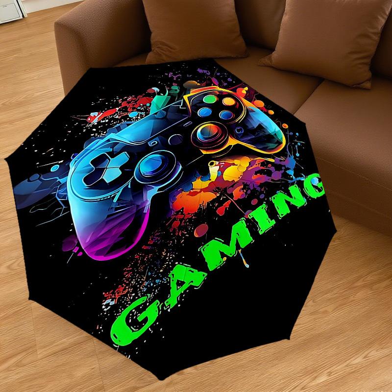 1PC Gaming Controller Automatic Open/Close Umbrella with Windproof, 8-Rib Sturdy Canopy, Durable Ribs, Fashionable Design,1273A
