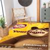 Masha Bear Personalized Name Floor Mat Suitable for Kitchen Balcony Living Rooms Dining Room Anti-slip Rug Anime Office Decor