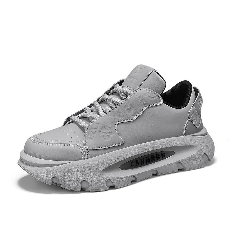 

New Men s Sneakers Lightweight and Breathable Running Shoes Increased Height Thick Bottom Casual Shoes Zapatos Para Hombres 44
