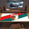 FC Augsburg2 Print  Cushion Non-slip Laptop Tablet Big Mousepad XXL Mat Mini PC Playmat With Lock edge