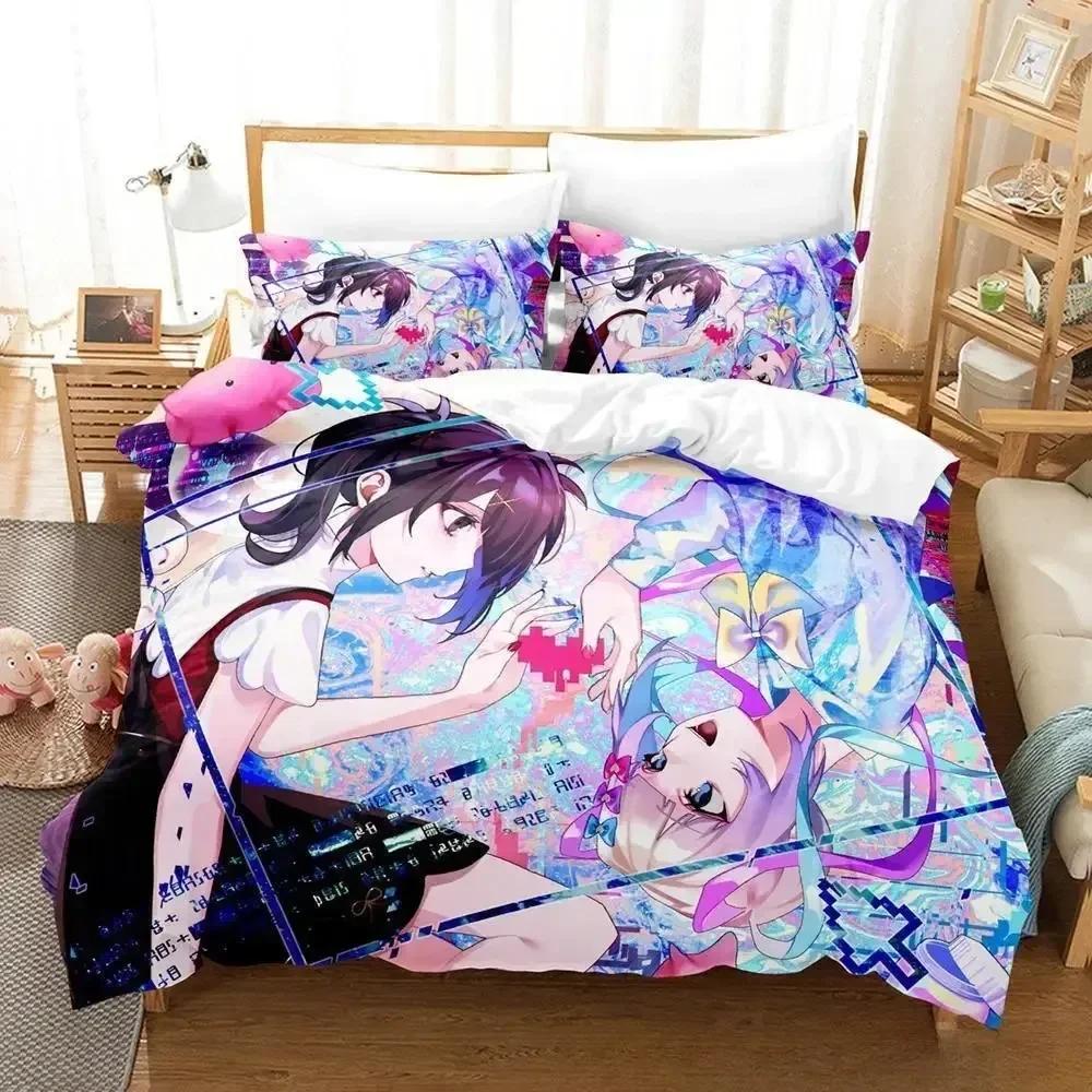 NEEDY GIRL OVERDOSE Bedding Set Cartoon  three-piece set Adult Kid Bedroom Duvetcover Sets 3D Kawaii Girls conjunto de cama