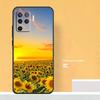 Sunflower  Floral Case For Oppo A74 A94 A54 A15 A17 A57 A6 A5 Pro A16 A76 A96 A40 A60 A80 A18 A38 A58 A78 A98