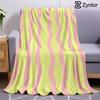 Lemon Wave Lightweight Microfiber Soft Christmas Fleece Blanket Warm Cozy Throw for Bed Sofa Office Travel All Season