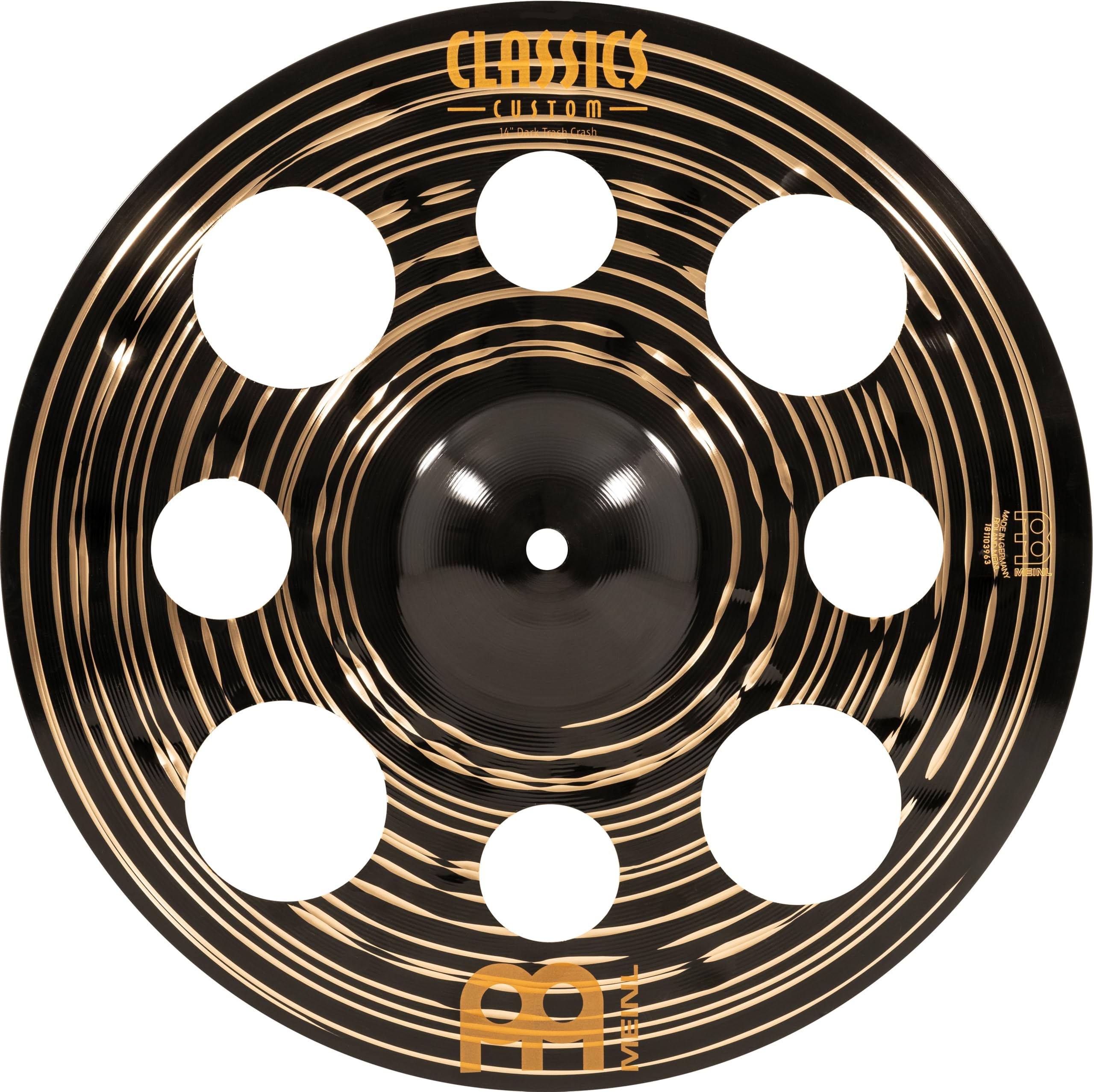 

Тарелки MEINL Classics Custom Dark Series Crash Cymbals Trash Crash CC14DATRC 14 []