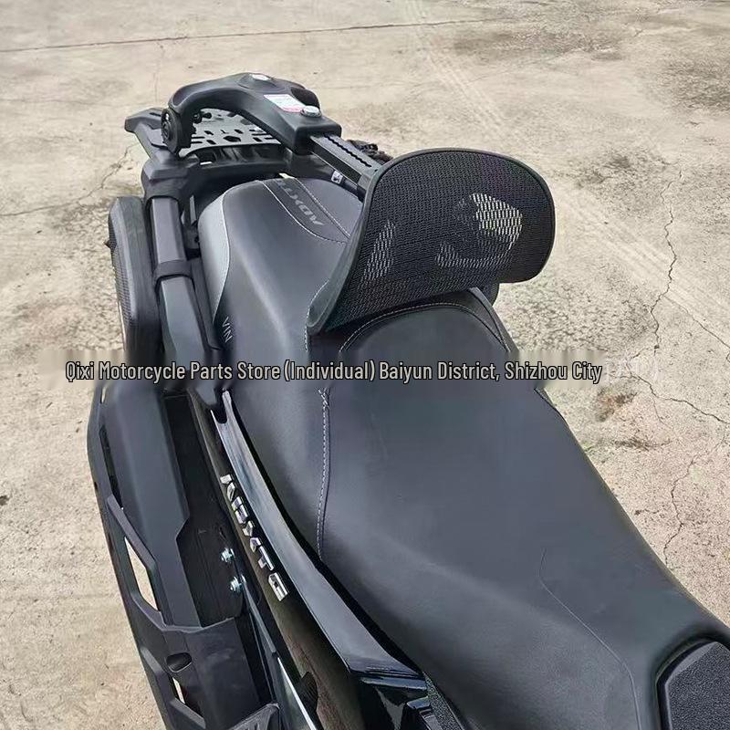Cow FX Wind Speed Electric Bike with Telescopic Sport/Citi Folding Backrest, No-Damage Direct Installation.