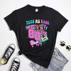 Colorful Take Me Back To The 80s Tees 90s Retro Summer Short Sleeve Disco Vibes Top 1980s Kinda Girl TShirt Streetwear
