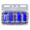 24V Vehicle Side Marker Light, Waterproof Lightemitting Diode, Highbrightness Ground Light Red 1