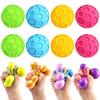 Palline Anti-Stress a Rete a Nido d'Ape Taba Squishy Giocattoli Anti-Stress Pallina di Pasta da Modellare Colorata Tennis Palline Squeeze a Lenta Risalita Gadget per Feste