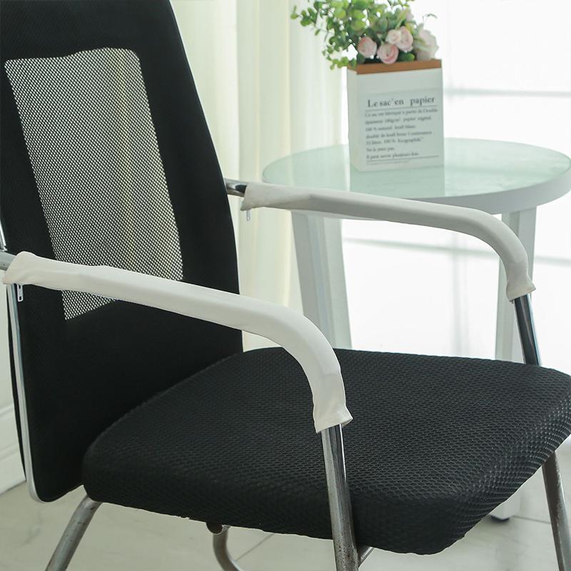 1Pair Solid Color Elastic Zip Armrest Covers Spandex Armrest Computer Chair Covers for Office Computer Chair Arm Rest Covers New 1398₽