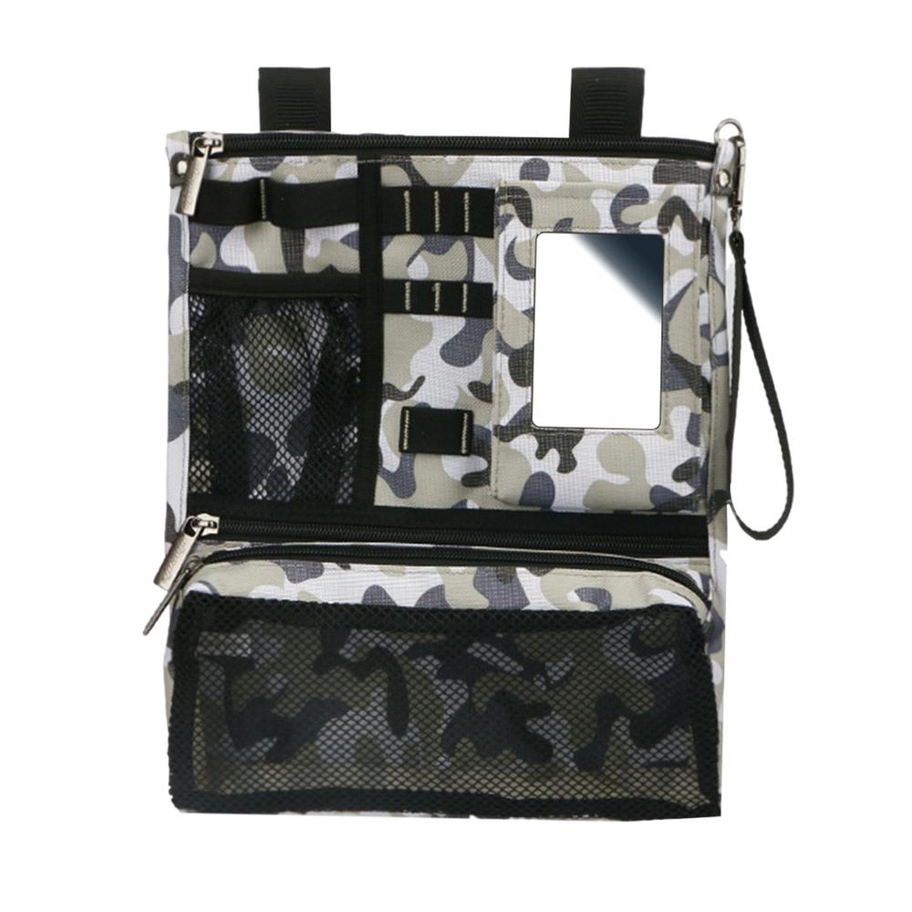 Golf Ball Bag Pouch Golf Mini Pouch Organizer Bag Zippered Valuables Bag Foldable Storage Bag Durable Multifunctional Golf bag хаки