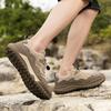 Warrior Classic Simple Fashion Trend Non-Slip Wear-Resistant Lightweight Low-Top Hiking Shoes Men hiking shoes Light-Khaki Brown WXY(S)-5105N02