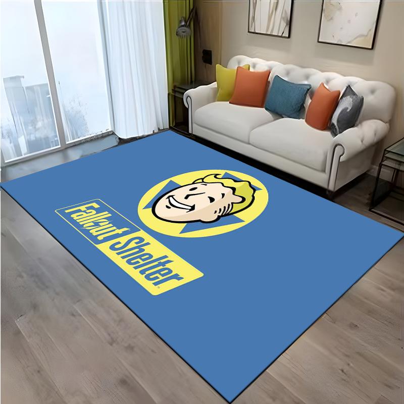 15 Size Game Vault-Boy Pattern Rug for Living Room Bathroom Mat Creative Door Mat Bedroom Home Decor Rug Decoration Maison