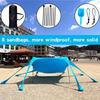 Seaside Portable Camping Canopy Tent Sunshade for Outdoor Beach and Fishing