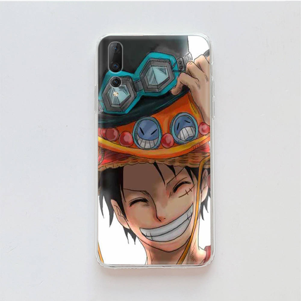 

Прозрачный чехол для Samsung A04 A14 A23 M33 M53 Realme 10 9 C35 C55 VIVO X80 Infinix Hot 30 Note 11 Tecno Spark 8P Pro W-75 One Piece Luffy Tecno Spark GO 2023 индиго