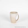 Vintage Handmade Double-Color Ceramic Mug - Large Capacity, Textured Pottery Cup for Coffee or Water