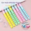 20 Pcs 6 Holes Long Flute Plastic Party Favor Toys Fun Educational Toy  Children