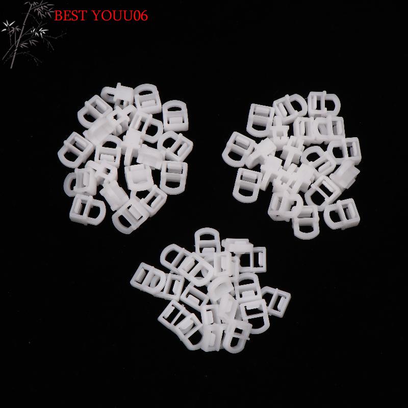 (YOUU06)20Pcs Car DIY Accessories 3mm 6mm 9mm For Truck Curtain Slider FH FE FM Automotive Plastic Fastener Clip