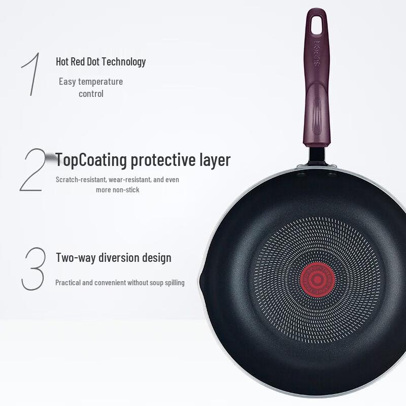 Supor 28CM Non-stick Stir-fry Wok