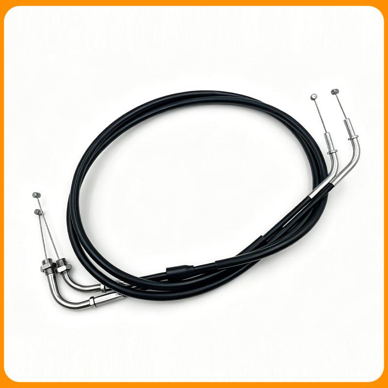 Compatible with Kawasaki W800 Throttle Cable - Fuel Supply & Return, Extendable 304 Inner Core.